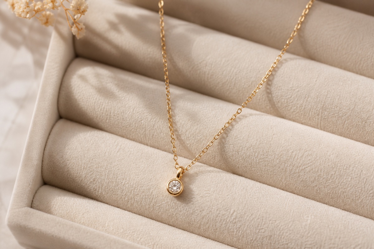 Gold Pendant Necklace